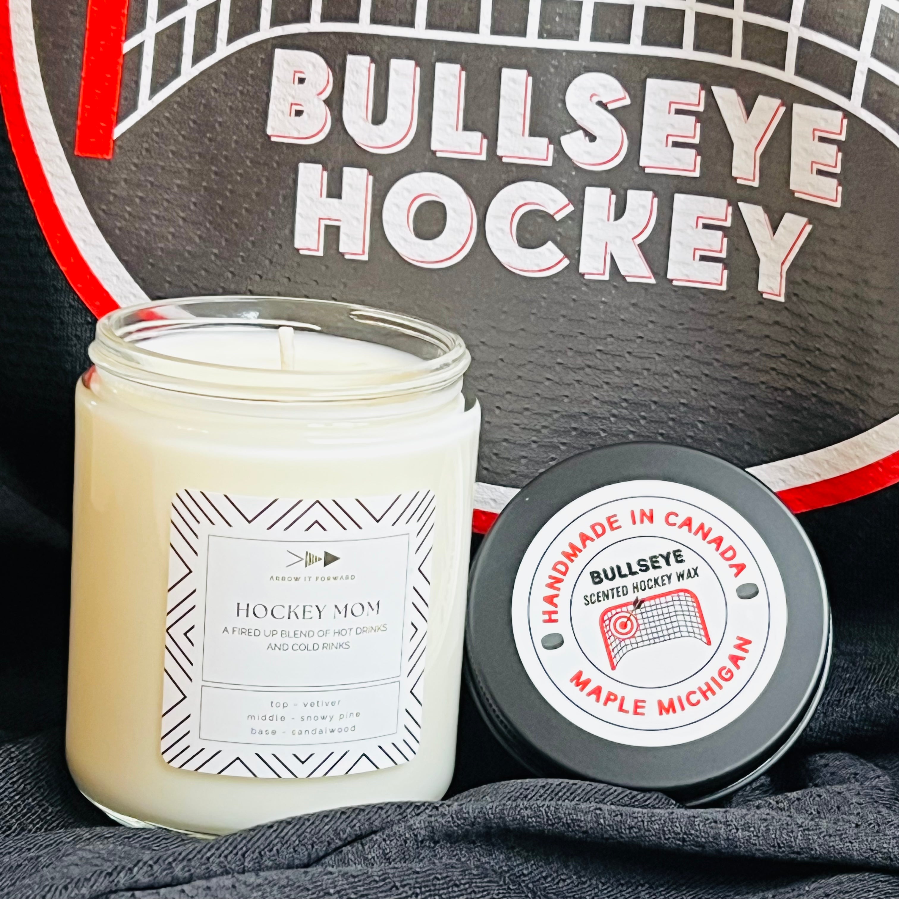 Hockey Mom Candle - Smells Like the Opposite of Hockey Gear – Luna Gift Co
