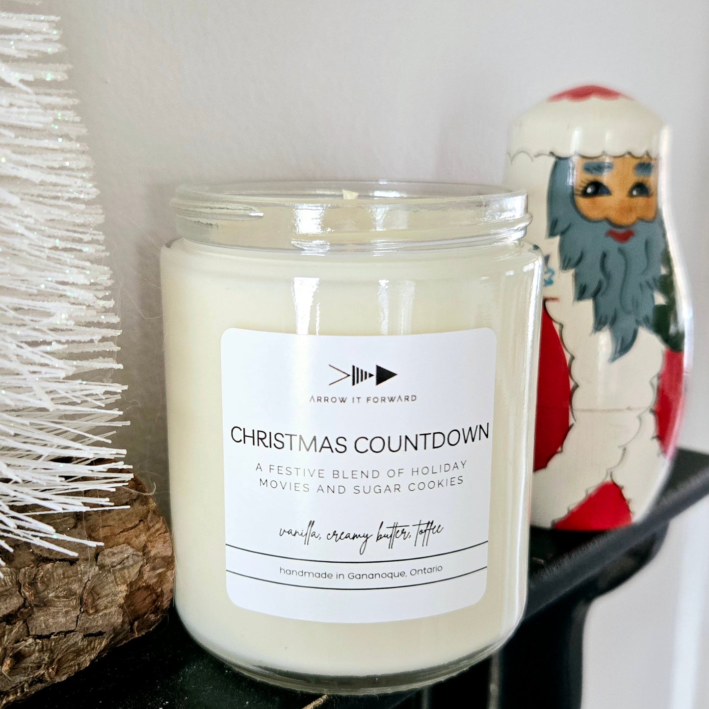 CHRISTMAS COUNTDOWN - 8 oz candle