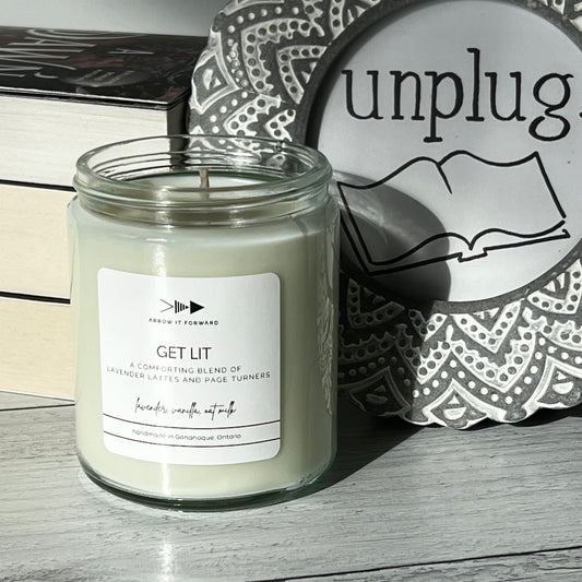 GET LIT - 8 oz candle